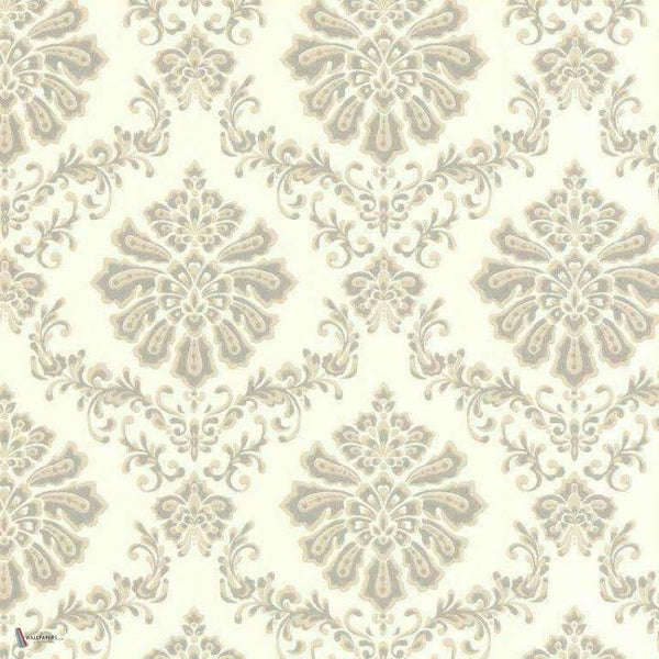 Broughton wallpaper in Grey van 1838 wallcoverings
