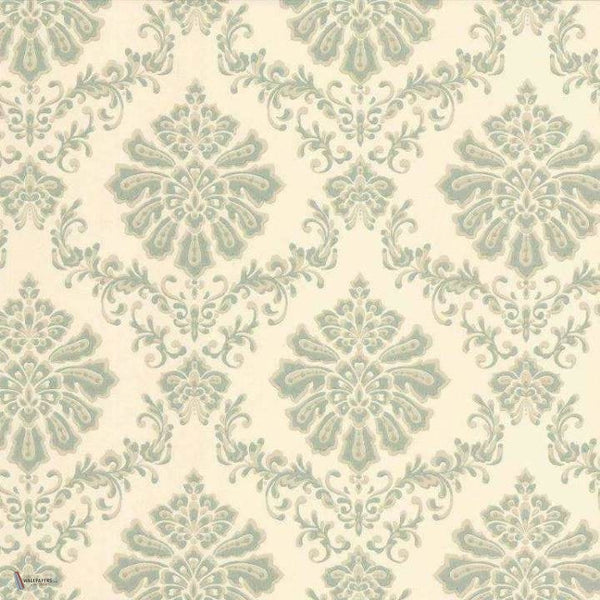 Broughton wallpaper in Seafoam van 1838 wallcoverings