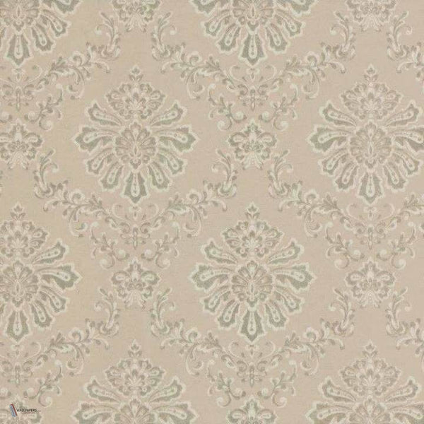 Broughton wallpaper in Taupe van 1838 wallcoverings