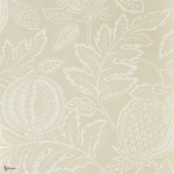 Cantaloupe Tapete in Stone van Sanderson