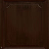 Boiserie wallpaper in Chocolate by Coordonne