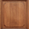 Boiserie wallpaper in Goji by Coordonne
