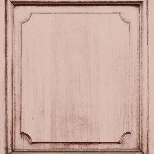 Boiserie wallpaper in Rose by Coordonne