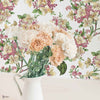 Flowery Tapete in White von Coordonne — Interieur