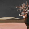 Great Deer Tapete in Nude von Coordonne