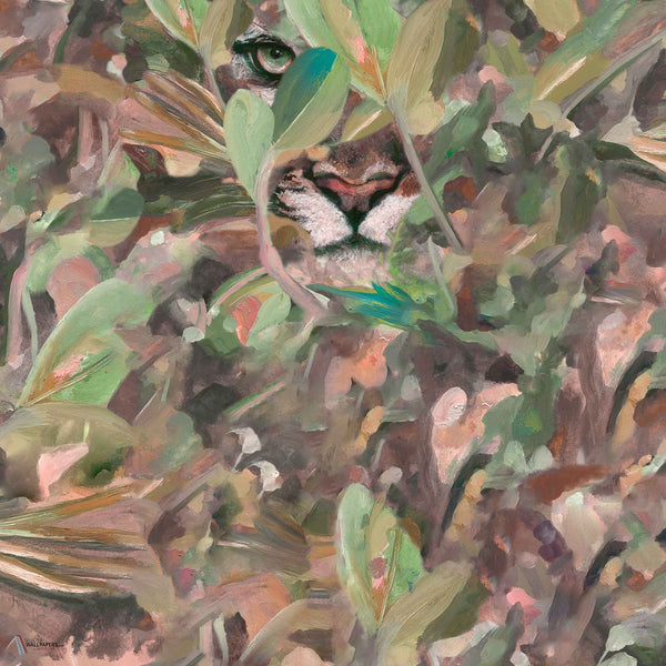 Hidden Puma wallpaper in Autumn by Coordonne
