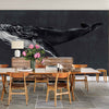 Humpback Whale wallpaper in Night by Coordonne — interior