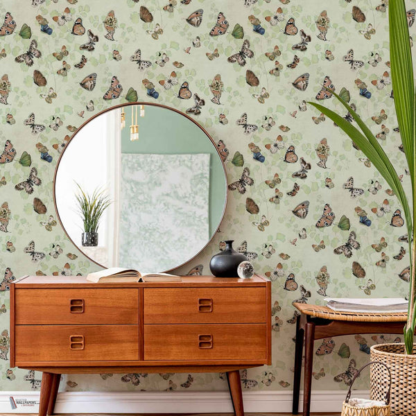 Magic Butterflies Tapete in Maca von Coordonne — Interieur