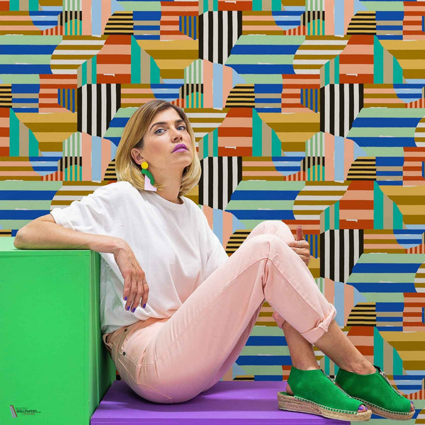 Mireia Ruiz - Landscape wallpaper in Night by Coordonne — interior