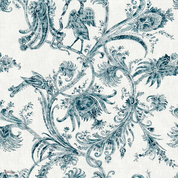 Mithology wallpaper in Blue by Coordonne