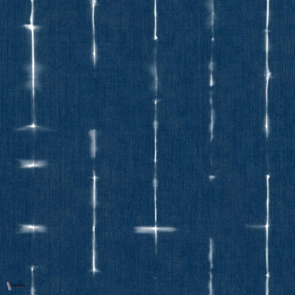 Miura wallpaper in Indigo by Coordonne