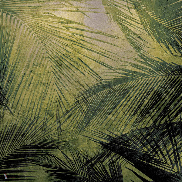 Palm Metallics Tapete in Silver von Coordonne