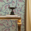 Paravent des amandiers - Amaro Sanchez de Moya wallpaper in Green by Coordonne — interior