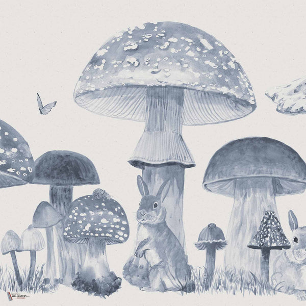 Sweet Forest Tapete in Azure von Coordonne