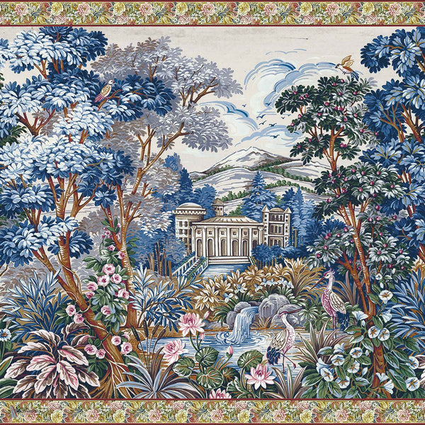 Tapestry Tapete in Blue von Coordonne