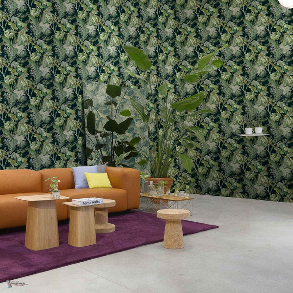 Vegetable Tapete in Green von Coordonne