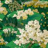 Yu Garden wallpaper in Emerald by Coordonne