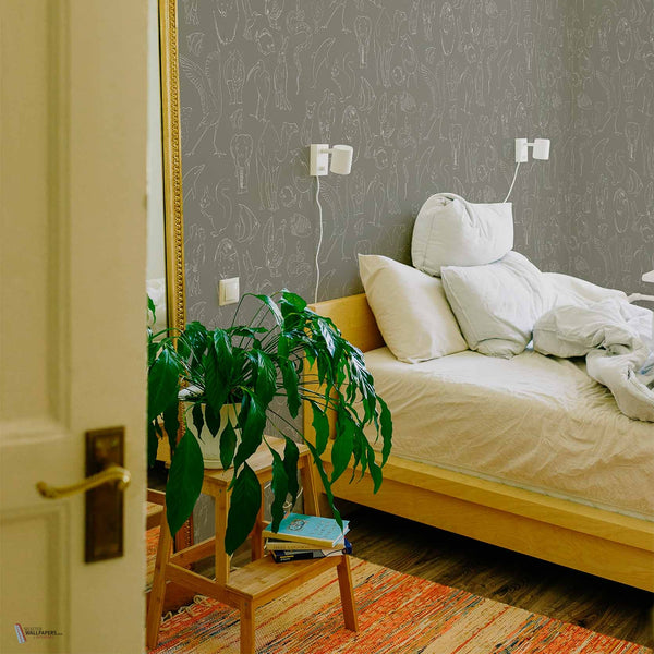 Zoology Tapete in Aqua von Coordonne — Interieur