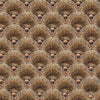 The Aztec wallpaper in Brown by Daisy James — colour swatch