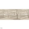 The Ilex wallpaper in Beige by Daisy James — full design