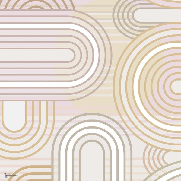 The Line wallpaper in Naturals by Daisy James — colour swatch