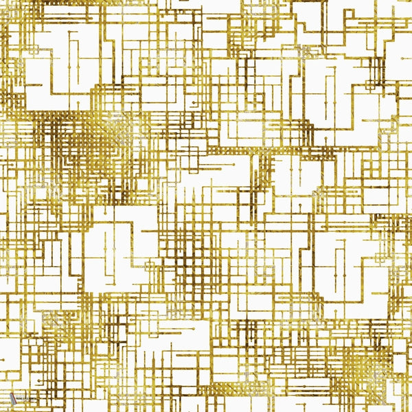 The Pagoda wallpaper in Gold by Daisy James — colour swatch