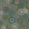 The Rhythm wallpaper in Green by Daisy James — colour swatch