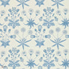 Daisy Tapete in Blue/Ivory van Morris & Co