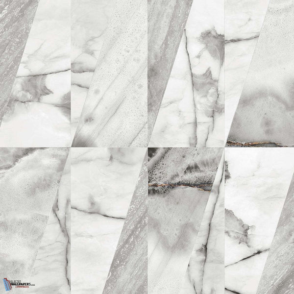 Diagonal wallpaper van Texam