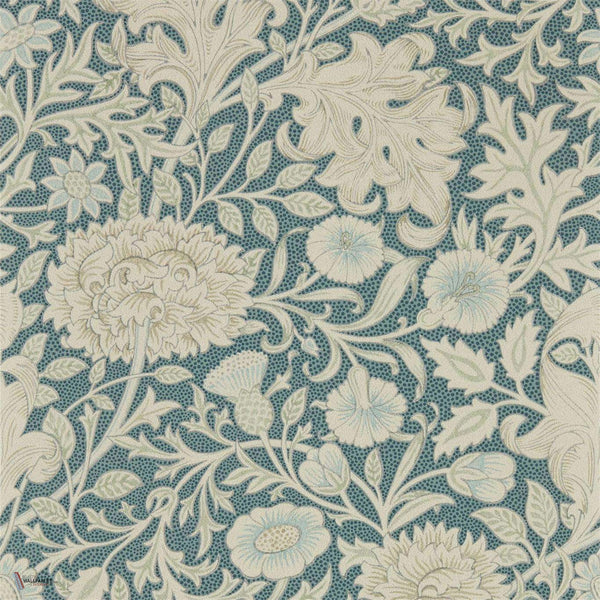Double Bough wallpaper in Slate Blue van Morris & Co
