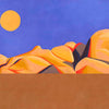 Escapada wallpaper in Blue by Coordonne