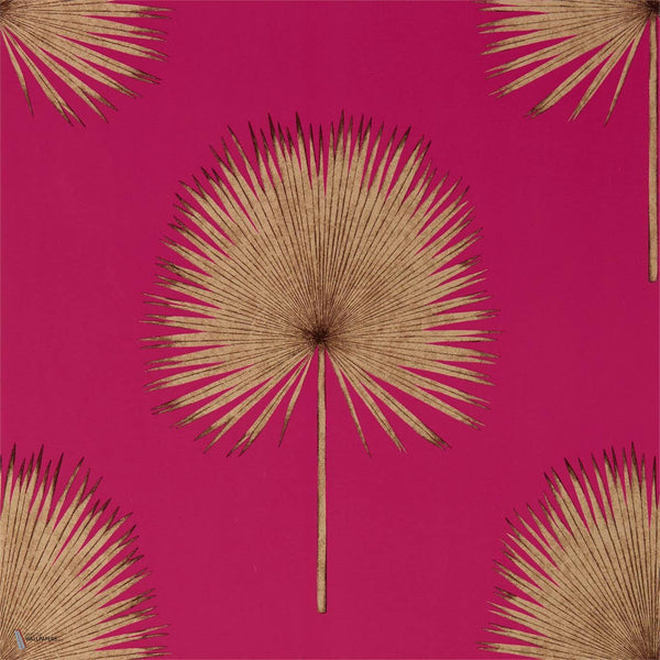Fan Palm wallpaper in Rhodera/Gilver van Sanderson