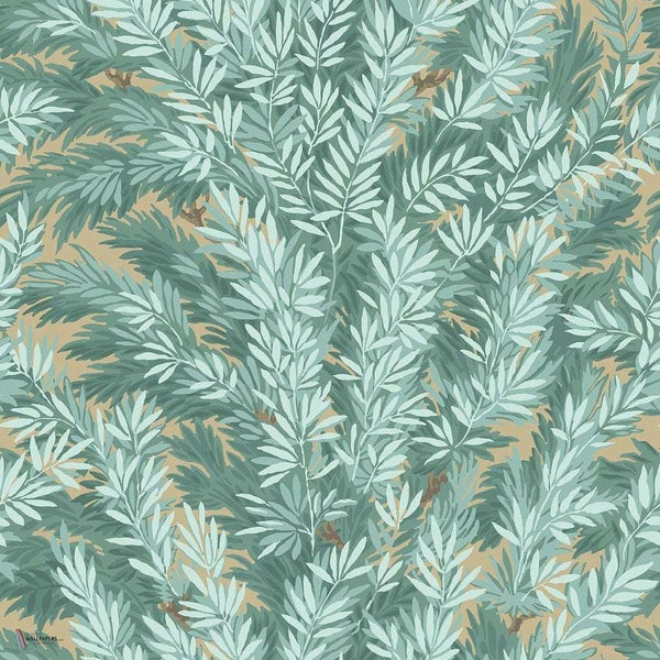 Florencecourt wallpaper in Print Room Blue van Cole & Son