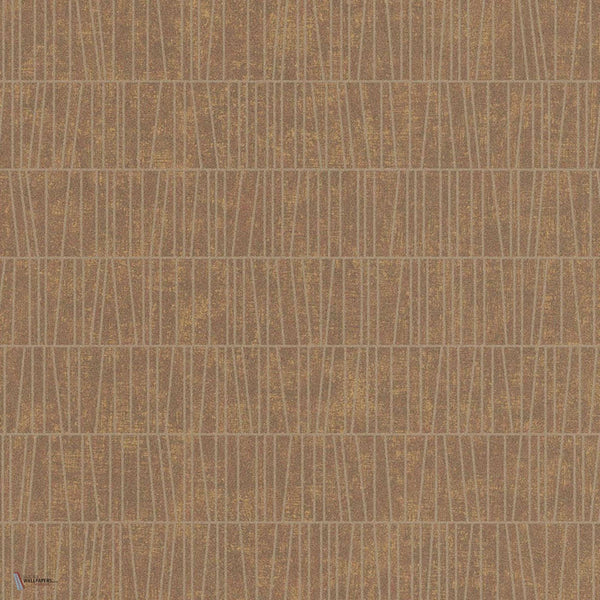 Flysch Tapete in Caramel van Texam