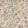 Fruit wallpaper in Beige/Gold/Coral van Morris & Co