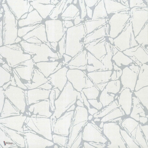 Glaze Tapete in Silver van 1838 wallcoverings