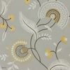Hakimi Tapete in Ash Grey van Sanderson
