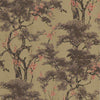 Harewood wallpaper in Gold van 1838 wallcoverings