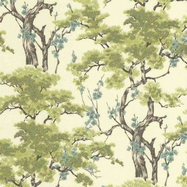 Harewood wallpaper in Lime van 1838 wallcoverings