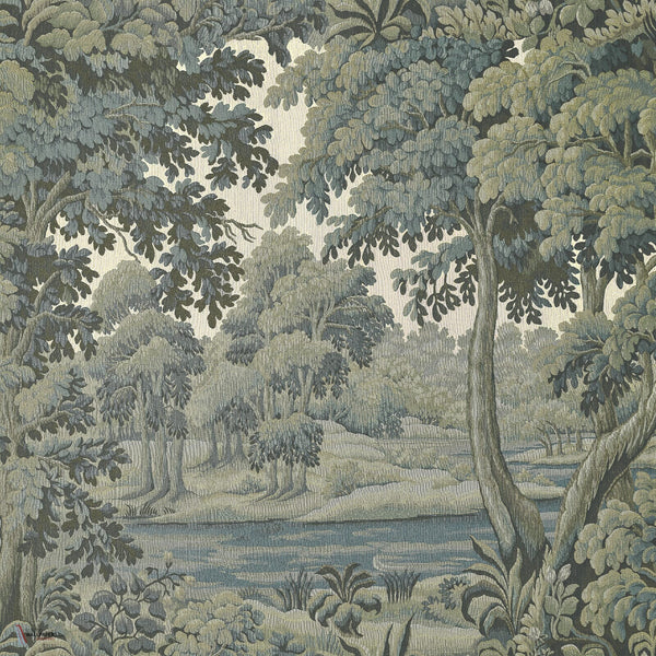 Plantasia wallpaper in Sage by House of Hackney