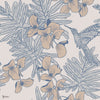 Hummingbird Tapete in Lagoon van 1838 wallcoverings