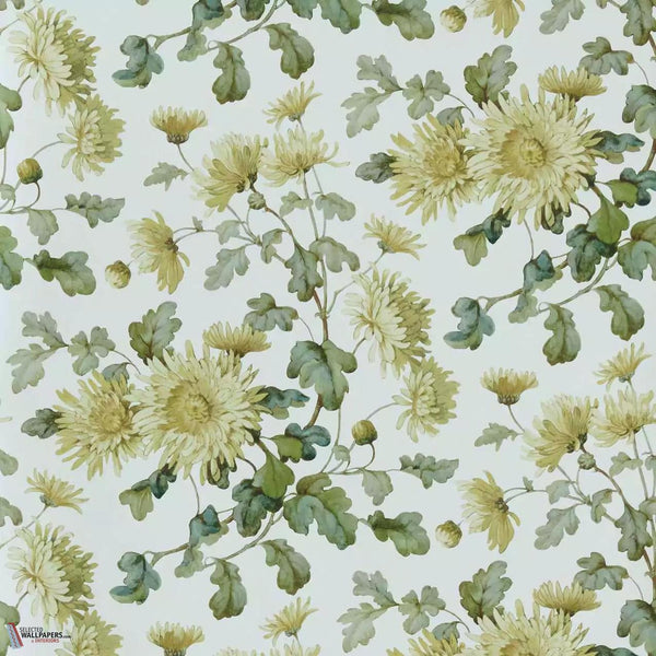 Charlotte wallpaper-1838 wallcoverings-Primrose-Roll-Selected Wallpapers-Interiors