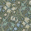 Golden Lily wallpaper-House of Hackney-Verde-200 cm-Roll-Selected Wallpapers-Interiors