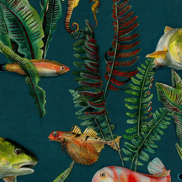 Bank of Fish Tapete