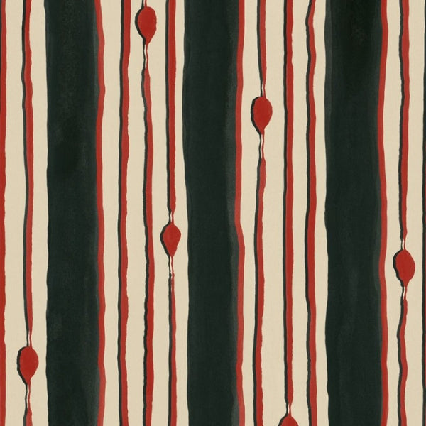 Minuano Tapete-Mind the Gap-Charcoal-Rolle-Selected Wallpapers-Interiors