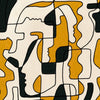 Saudade Tapete-Mind the Gap-Yellow-Rolle-Selected Wallpapers-Interiors