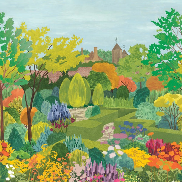 Castle Garden Tapete