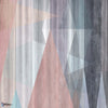 Interaction wallpaper in Multi Pink van Texam