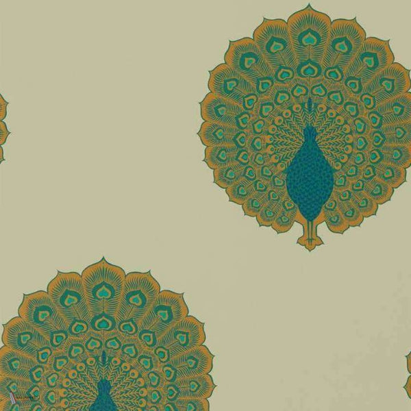 Kalapi Tapete in Peacock van Sanderson