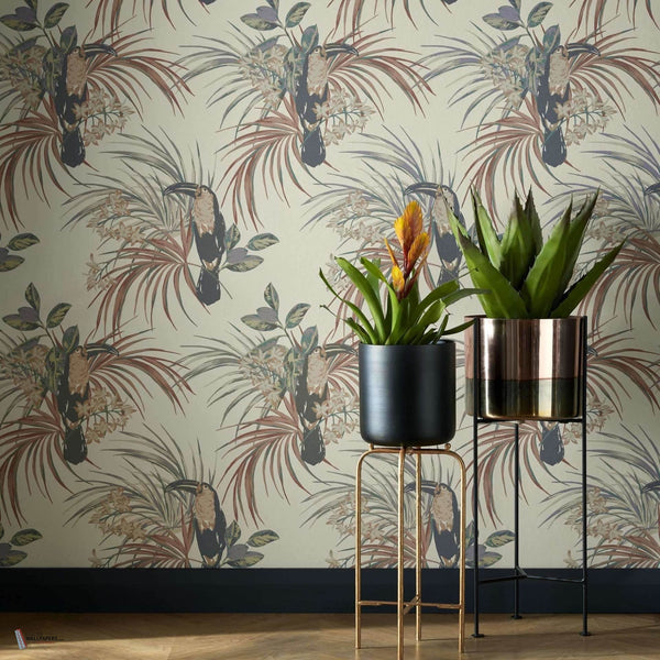 Le Toucan wallpaper van 1838 wallcoverings